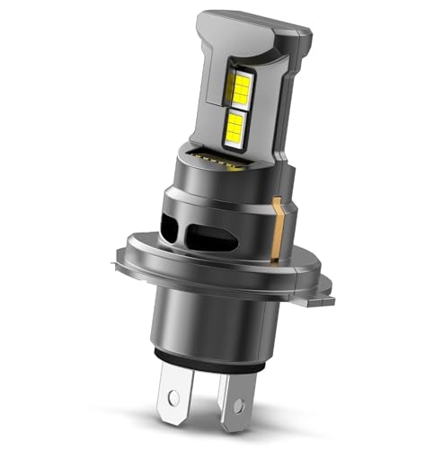 Ampoule de phare moto LED H4 35W 6000K éclairage blanc super lumineux 12V