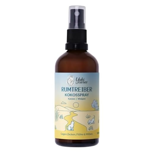 Yuki cares Kokosspray für Tiere