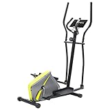 Peso total: 23,5 kg ECLAY Entrenador elíptico magnético con medición de pulso, ejercicio y fitness, cardio, máquinas cardiovasculares