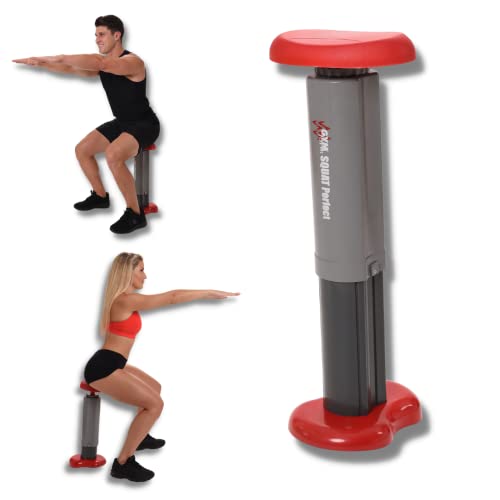 GYMFORM Best Direct Squat Perfect Original Come Visto in TV - Macchina Fitness per Aiuto Muscoli delle Gambe, Interno Coscia e Glutei. Modella Muscolo per Allenamento Fitness in Casa o in Giardino