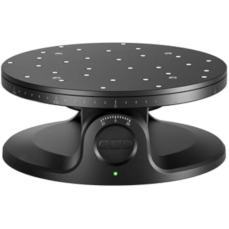 Revopoint Dual Axis Turntable for Accurate 3D Scanning, Easy Capturing Detail-rich 3D Data of Small-Medium Objects