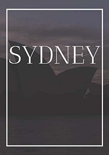 Sydney: A decorative book for coffee tables, bookshelves, bedrooms and interior design styling: Stack International city books to add decor to any ... own home or as a modern home decoration gift.