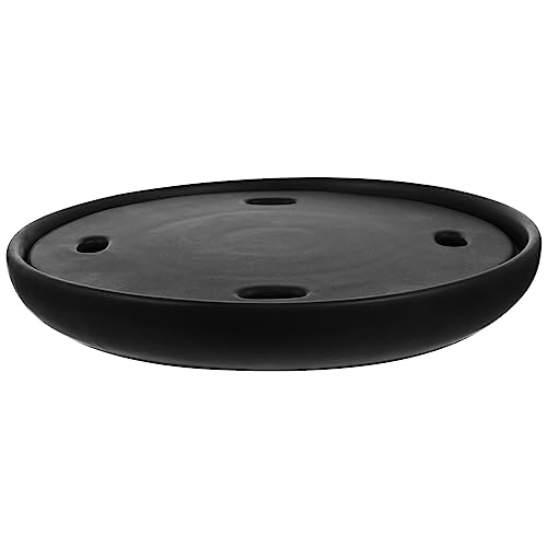 UPKOCH 1 Pc Bandeja De Hielo Seco Plato De Merienda Plato De Hielo Seco Plato para Servir Frutas Bandeja De De Sushi para Servir Sashimi Plato para Servir Sushi Pastel con Hielo