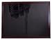 Winco MBB-3 Marker Board with Mahogany Finish 34" x 32"