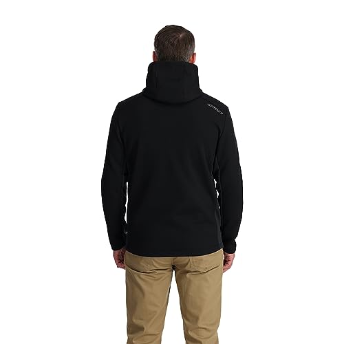 Spyder Men's Bandit Hooded Zip Ski Mid Layer Sweater Jacket2