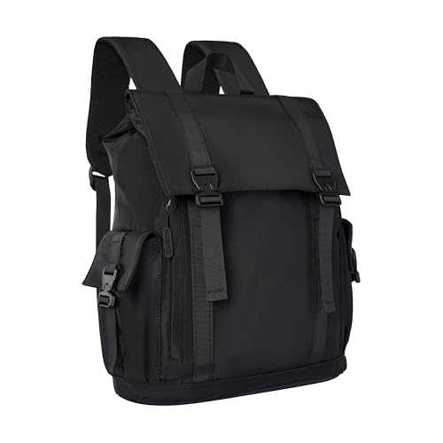 Image of NERTZ Backpack 15.6 Inch | Water-Resistant, Anti-Theft | Lightweight Business & Travel Backpack with Laptop Compartment, Multiple Pockets & Luggage Strap | Office,College & Daily Commute