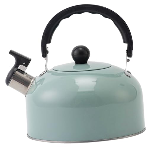 Cabilock sifflet bouilloire bouillons sifflement chaud bouilloire qui siffle bouilloire sifflante de camping bouilloire chauffante à eau bouilloires à thé Acier inoxydable