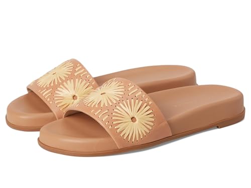 Jack Rogers Women's Somerset Slide-Nappa/Raffia Sandal