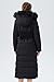 Orolay Women's Long Puffer Down Coat Warm Maxi Jacket with Hood Black L