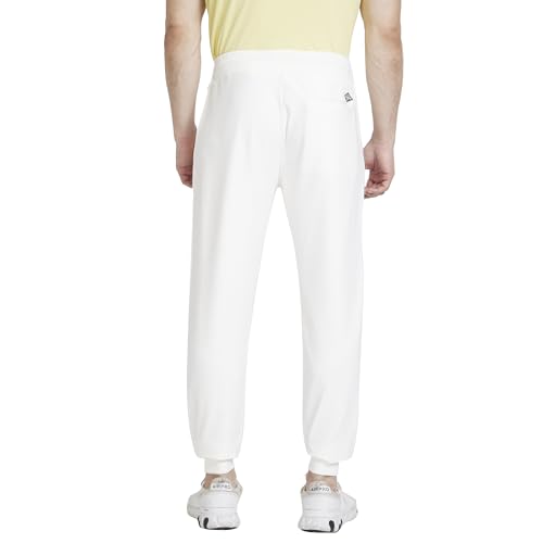 Image of Spykar Men's Mid Rise Fitted Track Pants