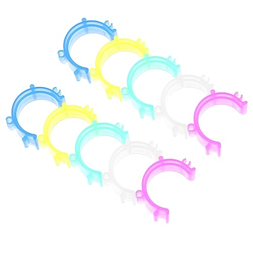 Balacoo 100Pcs Bobbin Clips Holders Quilting Thread Organizers for Embroidery Sewing Prevents Unraveling Tension Loss present for Sewing Enthusiasts