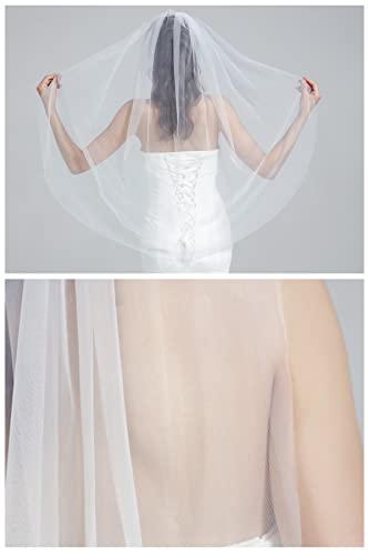 BEAUTELICATE Velo da Sposa Tulle Lungo Nozze