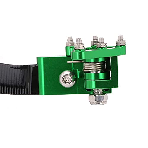AnXin Motorcycle Rear Brake Pedal Folding Foot Lever CNC for KX250F 2006-2018 KX 250 KX250 2019-2024 Dirt Bike Green by AnXin - Image 5