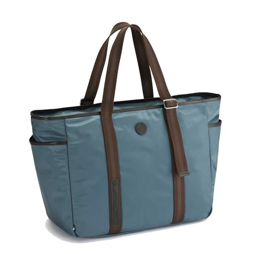 [オロビアンコ] トートバッグ ビアジエツト A4サイズ 13.3inchPC収納 No.93084 メンズ シーブルー