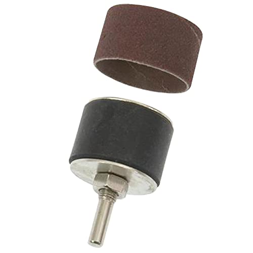 MS-Warenvertrieb 20 tlg Set: 4x Schleifwalze 1/2 3/4 1 1.5 mit 16 Schleifrollen K80 + K120