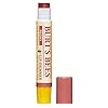 Burt's Bees Lip Balm, Moisturizing Lip Shimmer for Women, for All Day Hydration, with Vitamin E & Coconut Oil, 100% Natural, Peony, 0.09 Ounce