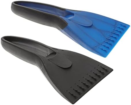 Happyyami 2pcs Snow Shovel Snow Removal for car Windshield Utility Shovel for car Fridge ice Scraper Freezer ice Remover Mini fridgr Ice Scraper for Car Emergency deicer Plastic Refrigerator