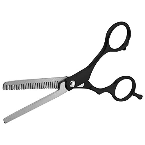 Preisvergleich Produktbild Haarschere Rostfreie Professionelle Friseurschere mit Einseitiger Mikroverzahnung Perfekter Effilierschere für Damen und Herren Leicht und Scharf Präziser Schnitt Haarschneideschere Bartschere Hause