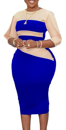 Work Dress for Women Elegance Church Dresses Midi Bodycon Pencil