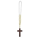 Die Halskette Priesterkreuz de luxe ist das passende Accessoire für Ihr Kostüm