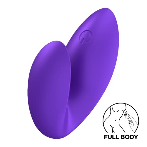 Satisfyer Love Riot Vibratore Da Dito | Versatile E Impermeabile (IPX7) | Silicone Delicato Sul Corpo | 12 Programmi Di Vibrazione | Ricaricabile | Sex Toys Per Donne | Vibratori Colore: Viola - 2