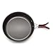 Jotekonoby Sartén para camping al aire libre, 20 cm, antiadherente de aluminio con mango plegable, sartén portátil para senderismo, picnic, mochilero