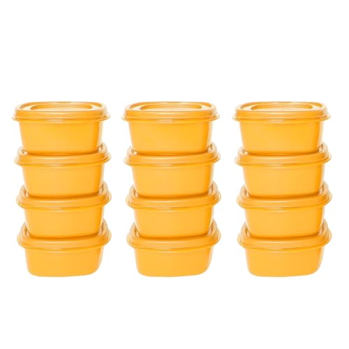 Image of Cutting EDGE 125 ML Snap Tight Food Storage Container Yellow (Set of 12)