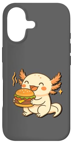 Axolotl Hׂno[K[A킢킢X^C̃MtgAʔAz[g X}zP[X iPhone 17 p
