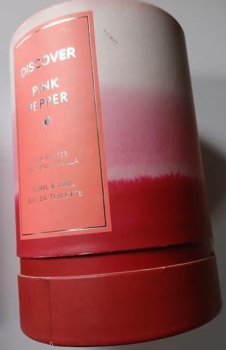 Image of Marks-Spencer London Discover Pink Pepper Eau de Toilette, Jasmine Vanilla, 100ml & 10ml Gift Set