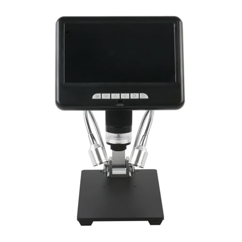 Microscope 7" LCD Display 2.0MP 1080P Digital USB Microscope 100X Industrial Video Microscope Camera for Phone PCB Repair Soldering