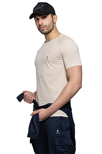Image of Men's DRI FIT Sports Tshirt /SWEATPROOF /Anti Microbial /Extra Stretch /for Pickleball, Gym, Training, Badminton, Cricket, Tennis, Yoga, Golf (All Sports) All Colours & Sizes, Full & Half Sleeves