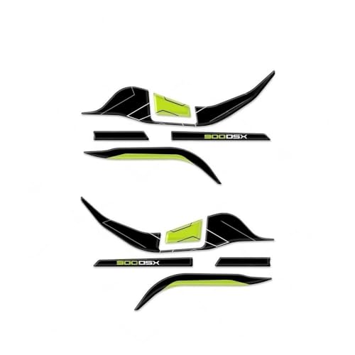Kit autocollants protection réservoir moto 900DSX 2024 finition haute qualité