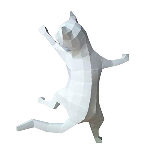 Decoraciones de diamantes for baño Modelo Estéreo Decoración DIY Colgante DIY 3D Hecho a mano Creativo Gato Pared Pared Decoración for el hogar Nuevas decoraciones navideñas Hogar escritorio adornos d