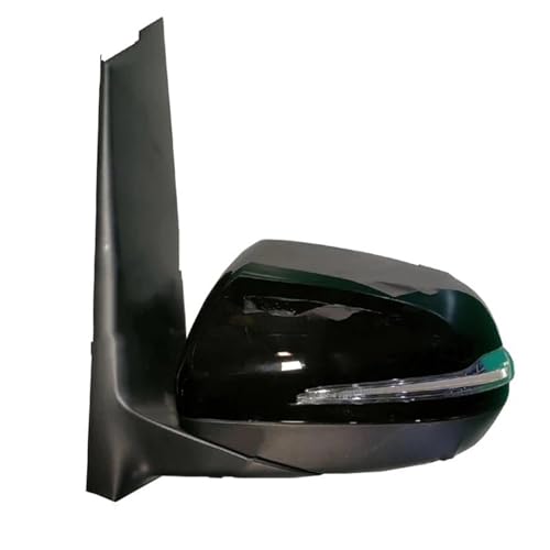 conjunto espejo retrovisor puerta lateral coche Para Mercedes Para Benz Para Vito V260 Conjunto Espejo Retrovisor Lateral Coche Calefacción Señal Giro Plegable Eléctrica(1PC Left White)