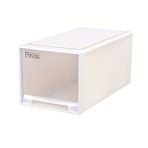 天馬 収納ボックス フィッツケース 押入れ 幅39×奥行74×高さ35cm 収納ケース たわみにくい 衣装ケース 日本製 【色 カプチーノ】 【サイズ ビッグ】