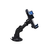 SHINEOFI Soporte para Teléfono de Coche Rotación Montaje con Ventosa Compatible con Móviles para Parabrisas y Consola...