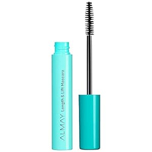 Almay Lengthening Mascara, Volume & Lift, Eye Makeup, Hypoallergenic and-Fragrance Free, 030 Black Brown, 0.24 fl oz.