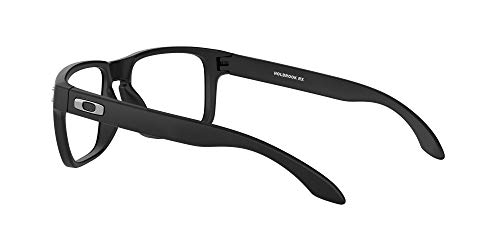 Óculos Oakley OX8156 815601 Preto Lente Transparente Tam 56