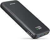 Charmast Bateria Externa Power Bank Carga Rápida USB C 20W 23800mAh Bateria Portátil con Pantalla LED Digital 4 Salidas y 2 Entradas para Smartphones