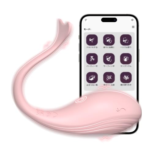 veissile ローター 女性用バイブ - 【可愛いイルカデザイン！水中遊び】電マ 強力 人気 -静音【遠隔アプリ操作+9種振動】 - あだるとグッズ Gスポット開発 クリトリス アダルトグッズ 潮吹き 中いき 小型 USB充電 大人のおもちゃ ピンク - 画像1