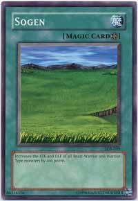 Amazon.com: Yu-Gi-Oh! - Sogen (LOB-049) - Legend of Blue Eyes White Dragon  - Unlimited Edition