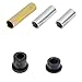All Front Rear Leaf Spring & Upper A Arm Suspension Bushing & Sleeves Kits Compatible with Club Car DS Golf Cart 1992-Up