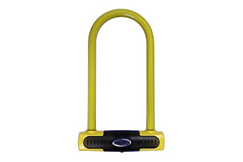 Henry Squire Eiger Compact Goud Verkocht Veilig D-Lock voor Fiets Compacte sluiting. 14.5 cm Geel
