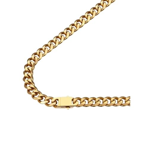 FindChic Cuban Link Chain for Men, 6/9/12mm Neckla