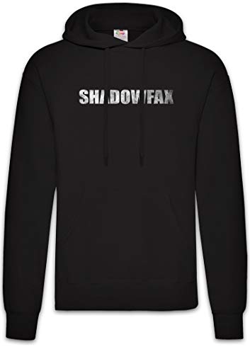 Sweat-shirt à capuche Urban Backwoods Shadowfax noir pour homme en coton