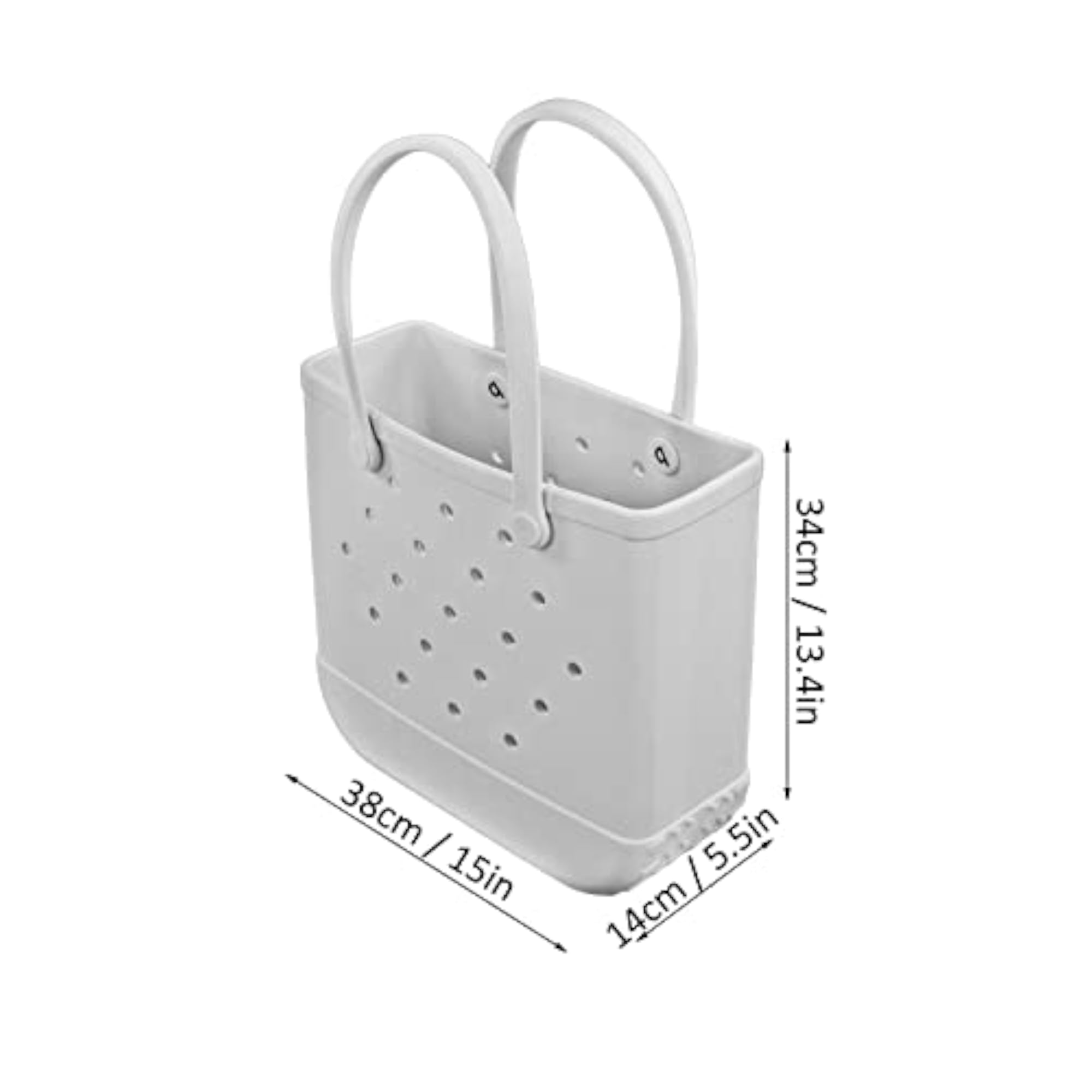 EVA Material Beach Tote Bag, Stylish Summer Essential