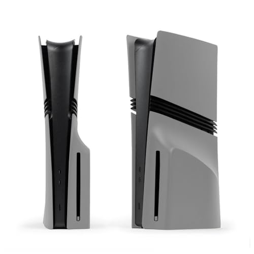 JNNJ PS5Pro�f�B�X�N/�f�W�^���Ńt�F�C�X�v���[�g�����p�J�o�[�v���[�g�A�J�X�^���ؖڃp�^�[���X�L���P�[�XABS�T�C�h�V�F��PS5Pro�R���\�[���p (CD�h���C�u��,�O���[)