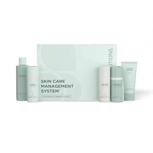 Marini SkinSolutions Skin Care Management System, Normal to Combination Skin with Antioxidant Daily Face Protectant SPF 33 – Cruelty Free – Made in the USA