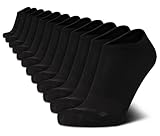 AND1 Mens Low Cut Socks - 12 Pack Lightweight Performance Stretch Athletic Low Cut Athletic Socks (Sizes 6-12.5), Size Shoe size: 6-12.5, Black