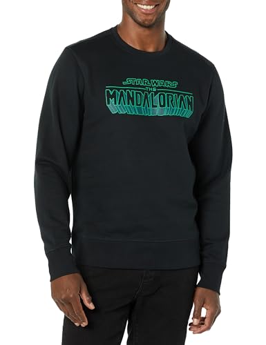 Amazon Essentials Disney | Marvel | Star Wars Men's Fleece Crewneck Sweatshirt